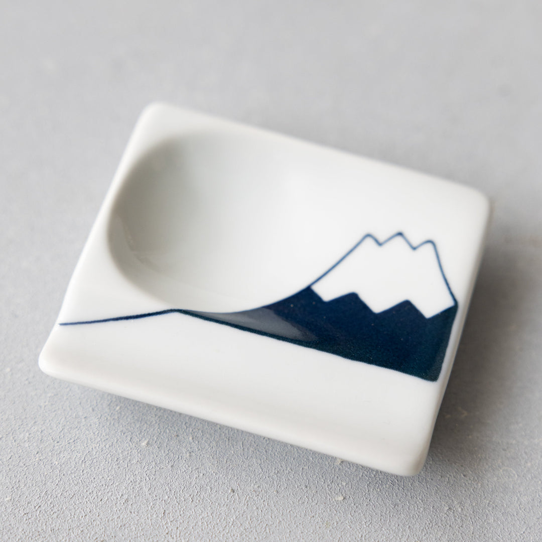 Modern Japanese Style Mini Handy Dishes with Blue