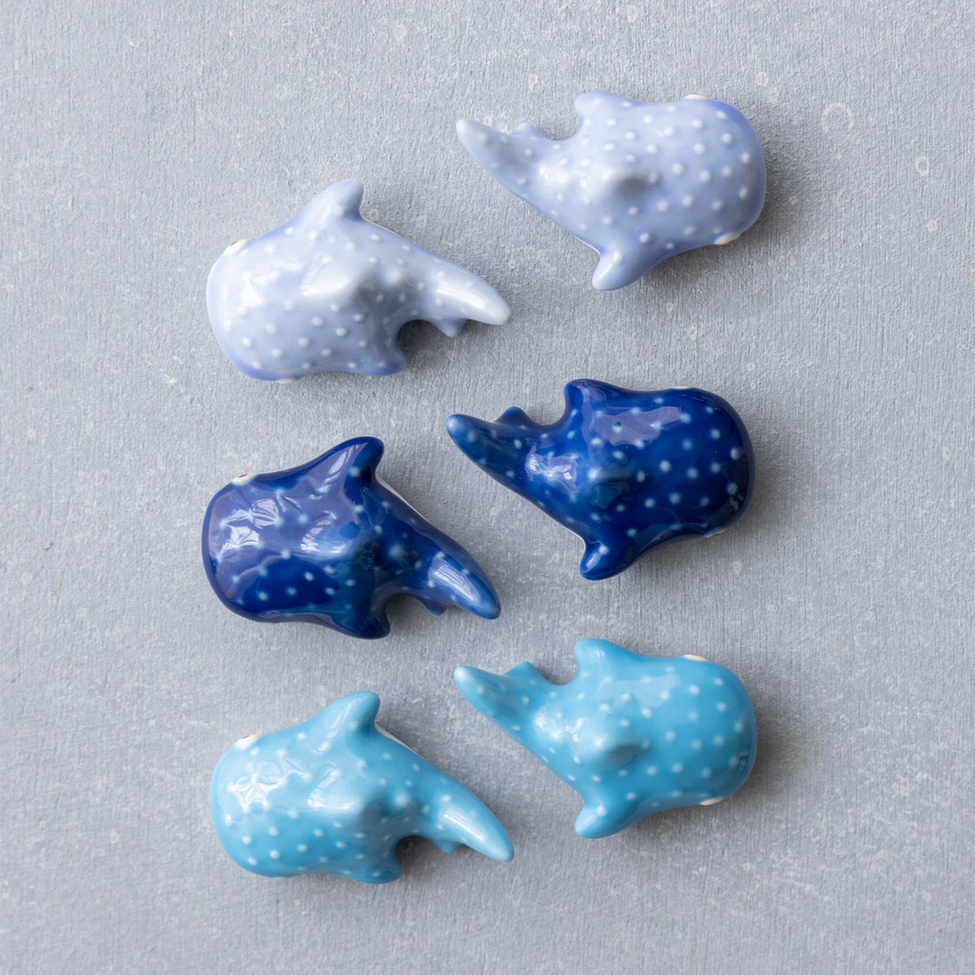 Modern Japanese Style Whale Shark Chopstick Rest - Set of 2