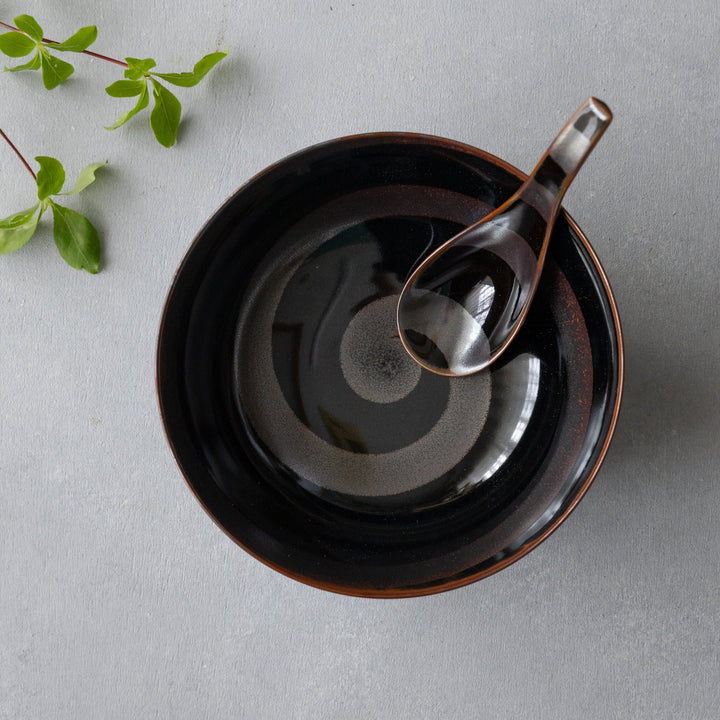 The Ultimate Ramen Bowl and Spoon Set | Essential BLACK