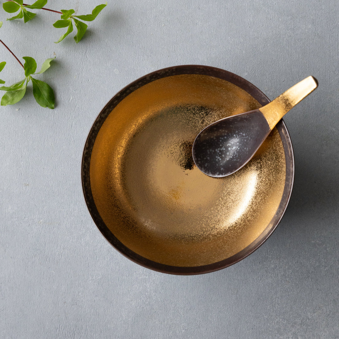 The Ultimate Ramen Bowl and Spoon Set | Imperial GOLD