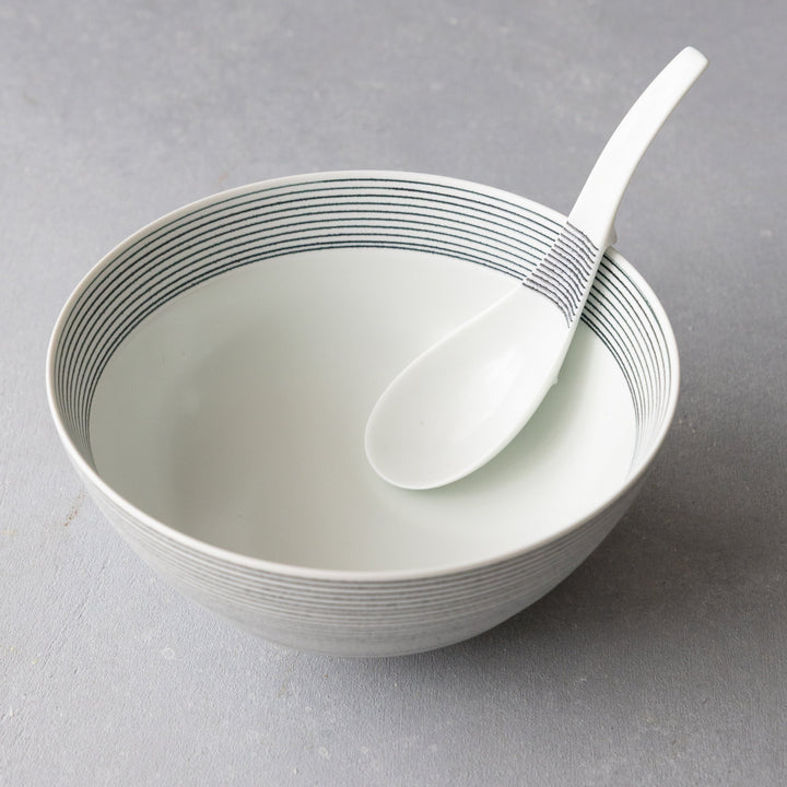 The Ultimate Ramen Bowl and Spoon Set | Signature BLACK