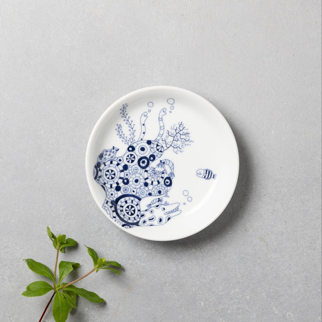 Modern Japanese Style Marine Small Appetizer Plates