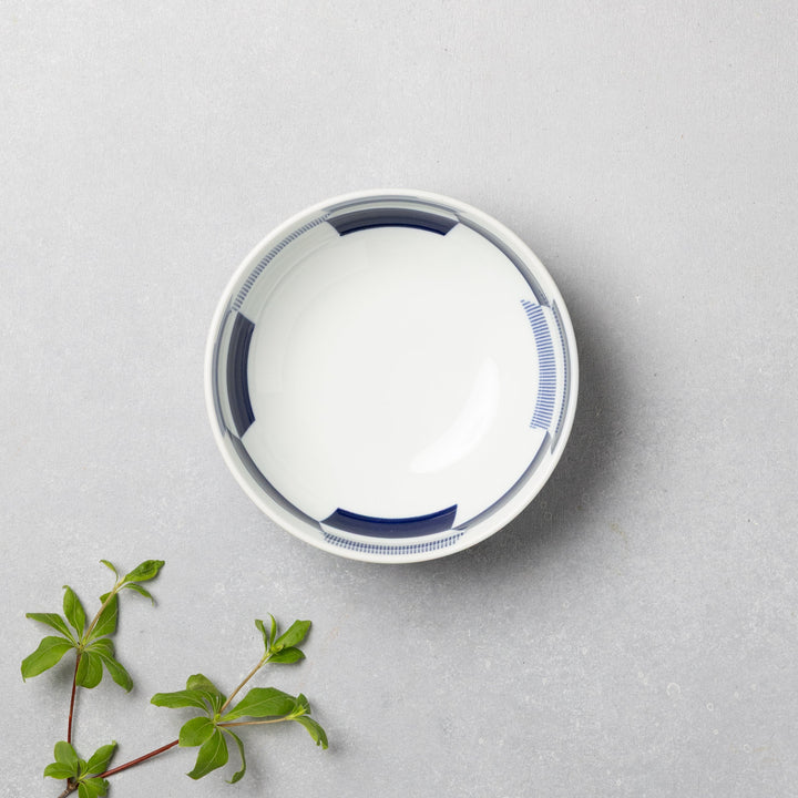 Modern Japanese Style Wa Pattern Donburi Bowls