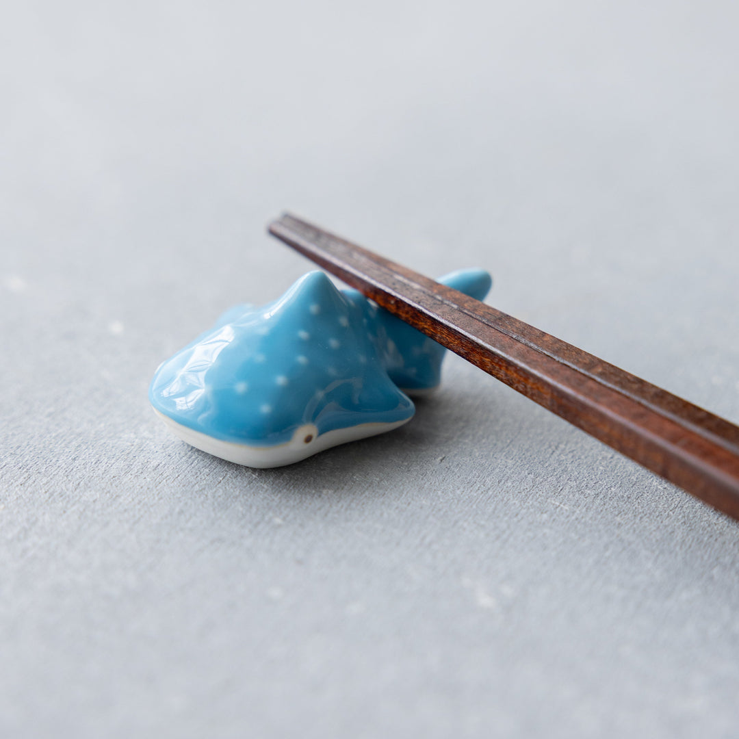Modern Japanese Style Whale Shark Chopstick Rest - Set of 2
