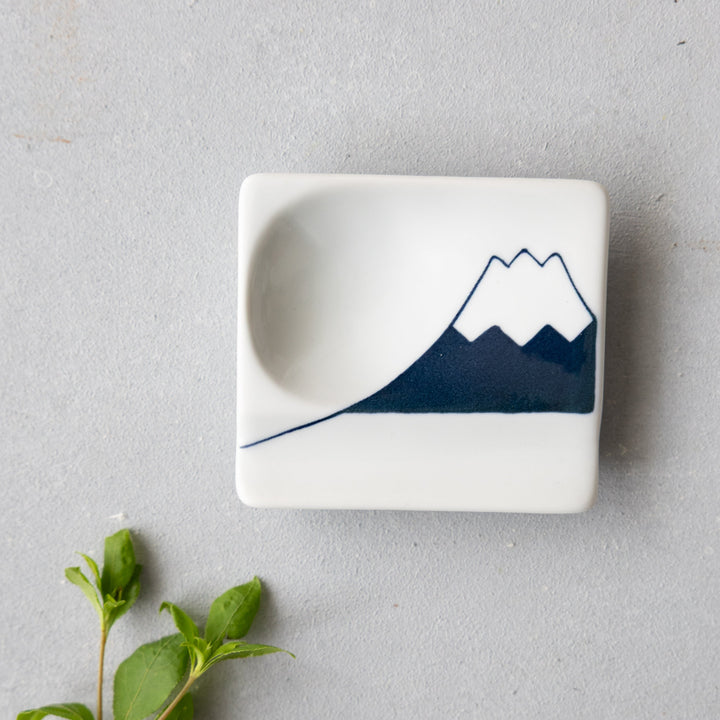 Modern Japanese Style Mini Handy Dishes with Blue