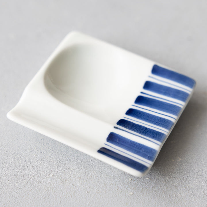 Modern Japanese Style Mini Handy Dishes with Blue