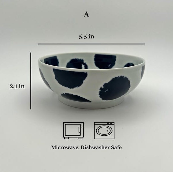 Modern Japanese Style Wa Pattern Donburi Bowls