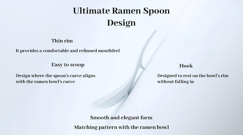 The Ultimate Ramen Bowl and Spoon Set | Essential WHITE