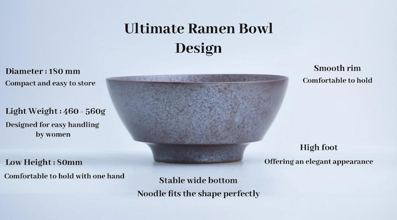 The Ultimate Ramen Bowl and Spoon Set | Imperial GOLD