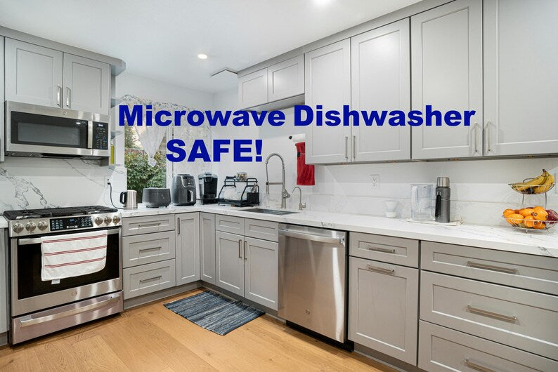 Modern Japanese Style Cute Fish-Patterned Square Side Plates - 2 Colors