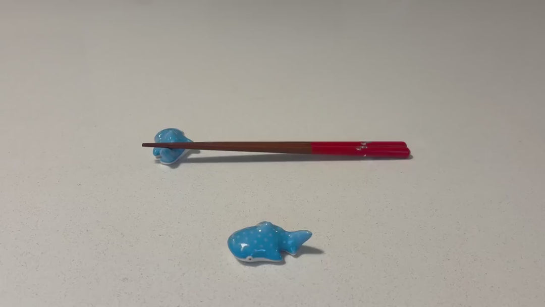 Modern Japanese Style Whale Shark Chopstick Rest - Set of 2