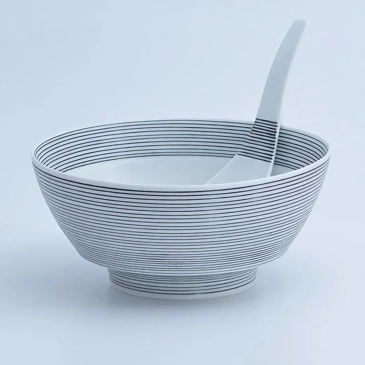 The Ultimate Ramen Bowl and Spoon Set | Signature BLACK