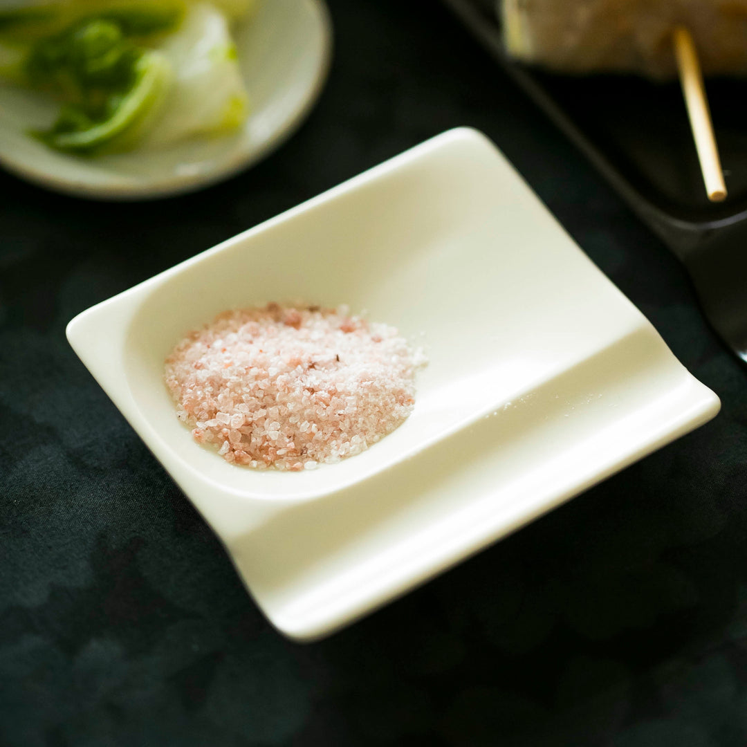 Mini-plats de style japonais moderne avec motif bleu