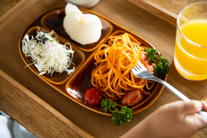 HASAMI | Kids Divided Plate with Bird Design