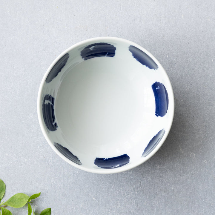 Modern Japanese Style Wa Pattern Donburi Bowls Set of 2