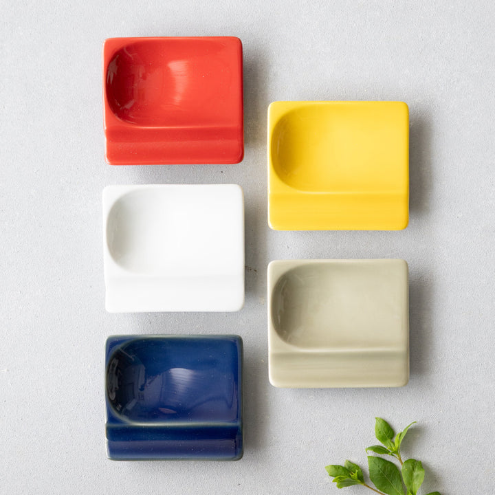 Modern Japanese Style Mini Handy Dishes with Color