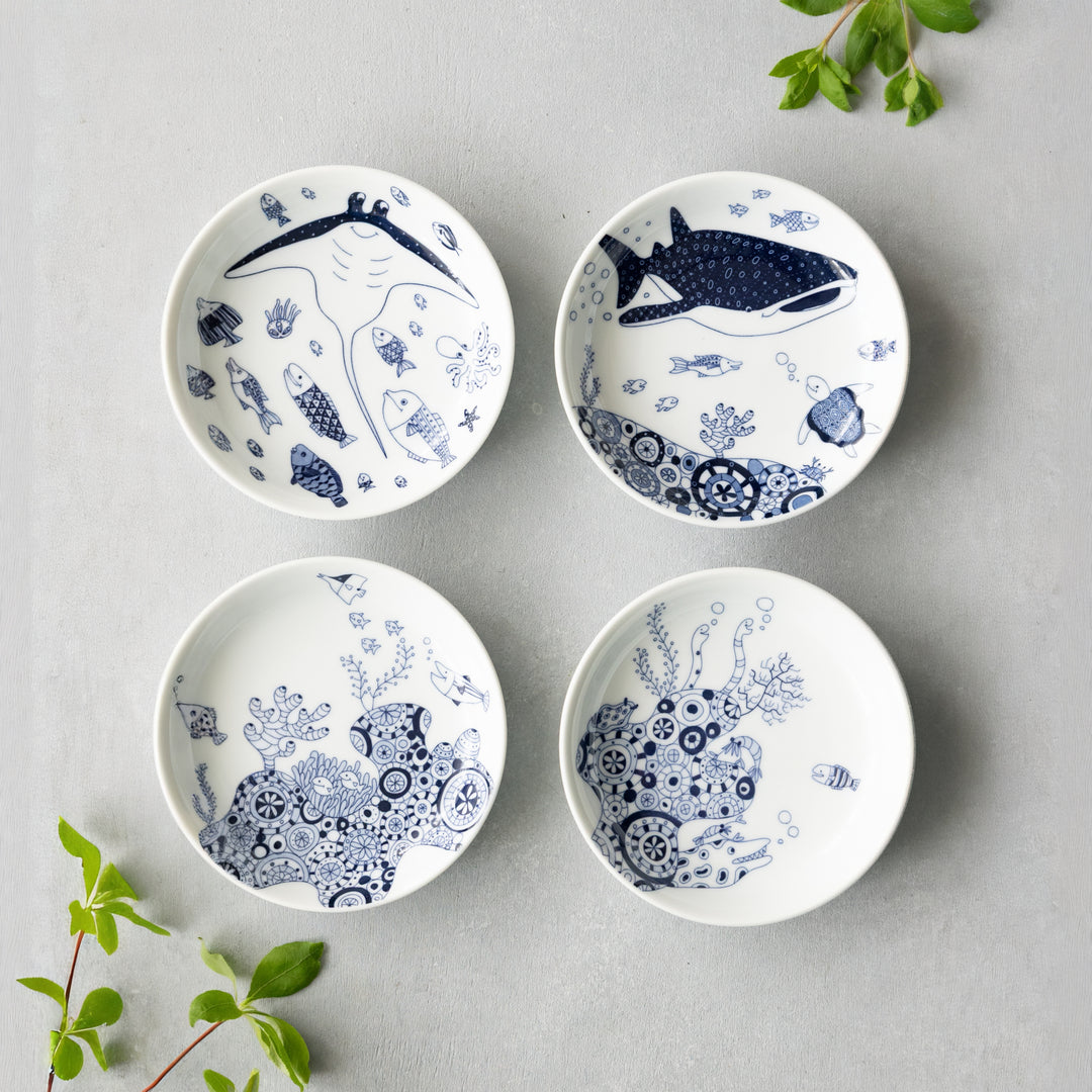 HASAMI | Marine Dessert Plate
