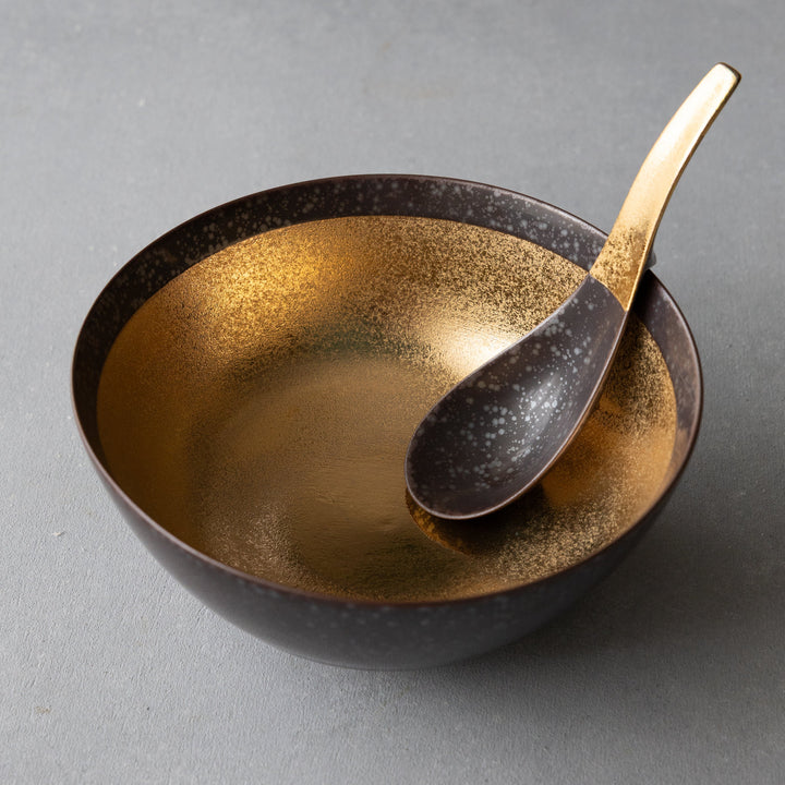 The Ultimate Ramen Bowl and Spoon Set | Imperial GOLD