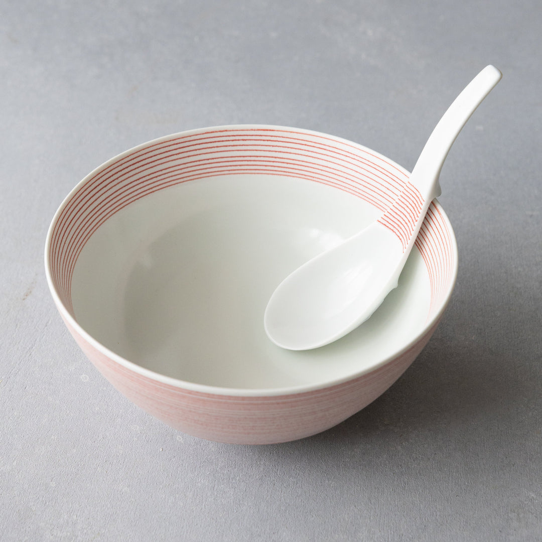 The Ultimate Ramen Bowl and Spoon Set | Signature RED
