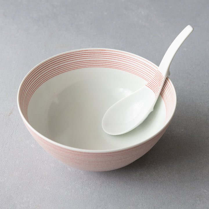 The Ultimate Ramen Bowl and Spoon Set | Signature RED