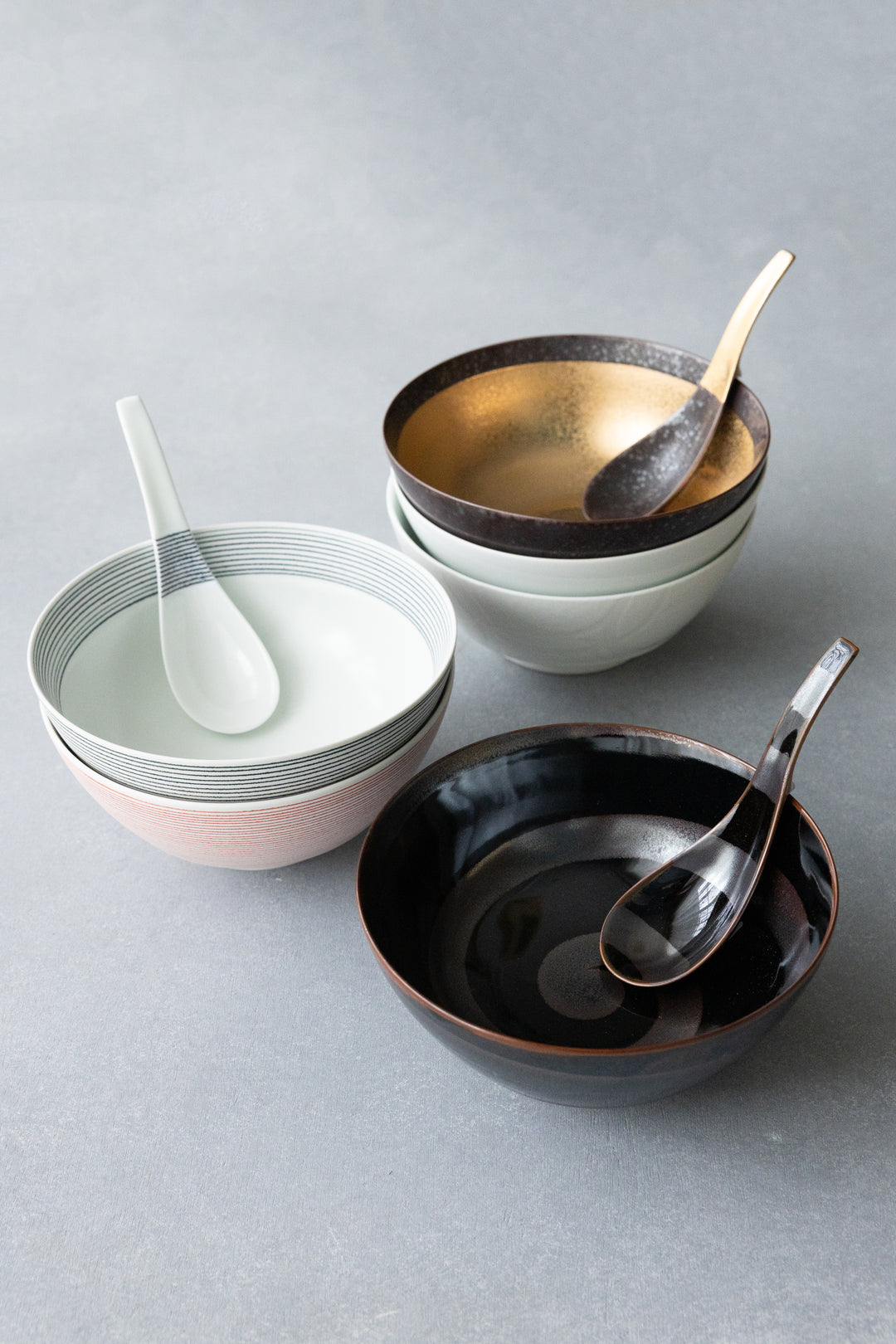 ARITA | Ramen Bowl Set | Imperial Gold