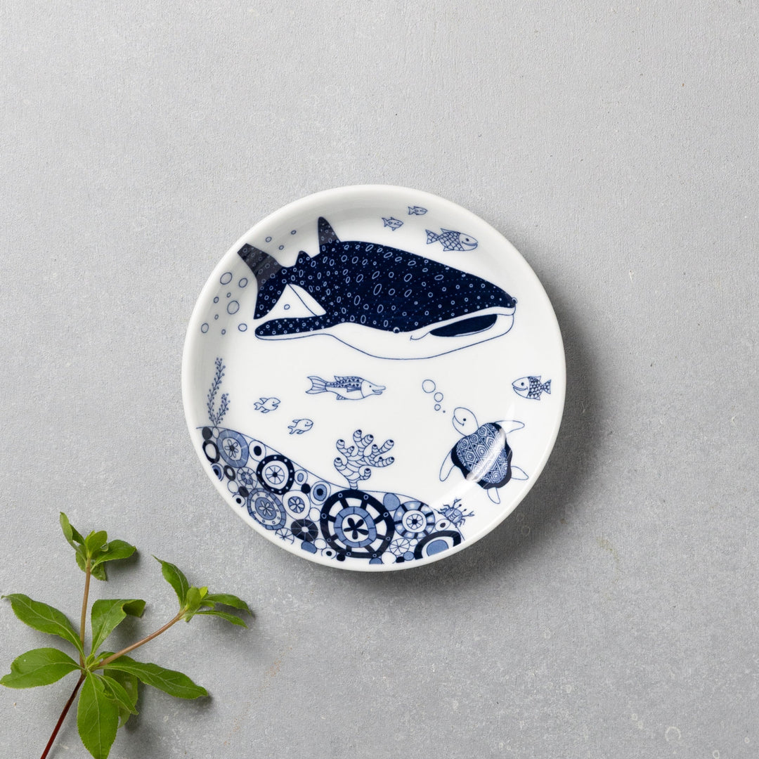 Modern Japanese Style Marine Small Appetizer Plates