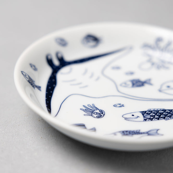 Modern Japanese Style Marine Small Appetizer Plates