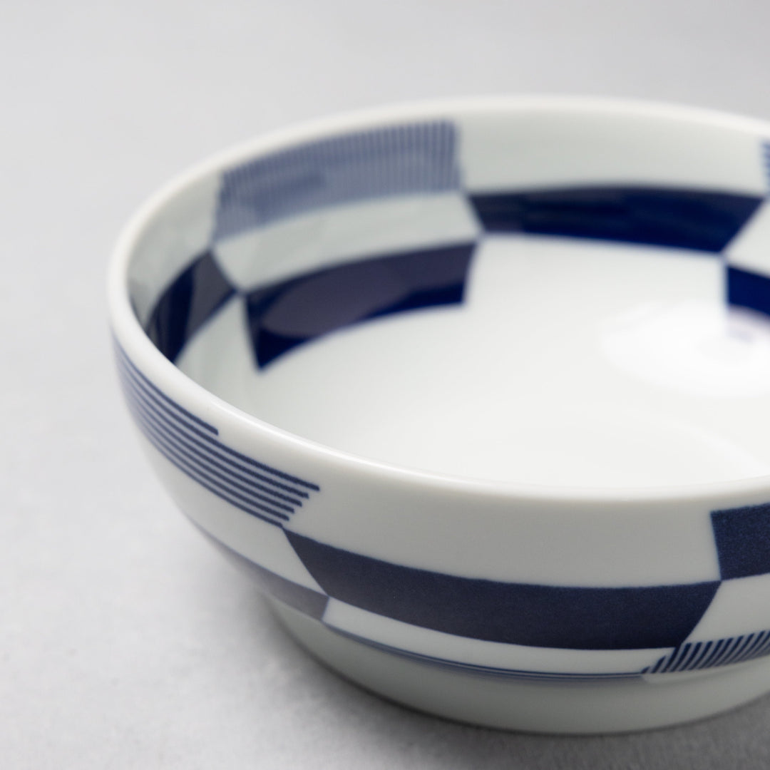 Modern Japanese Style Wa Pattern Donburi Bowls