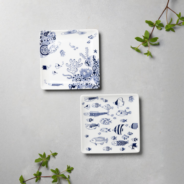 HASAMI | Marine Side Plates Set