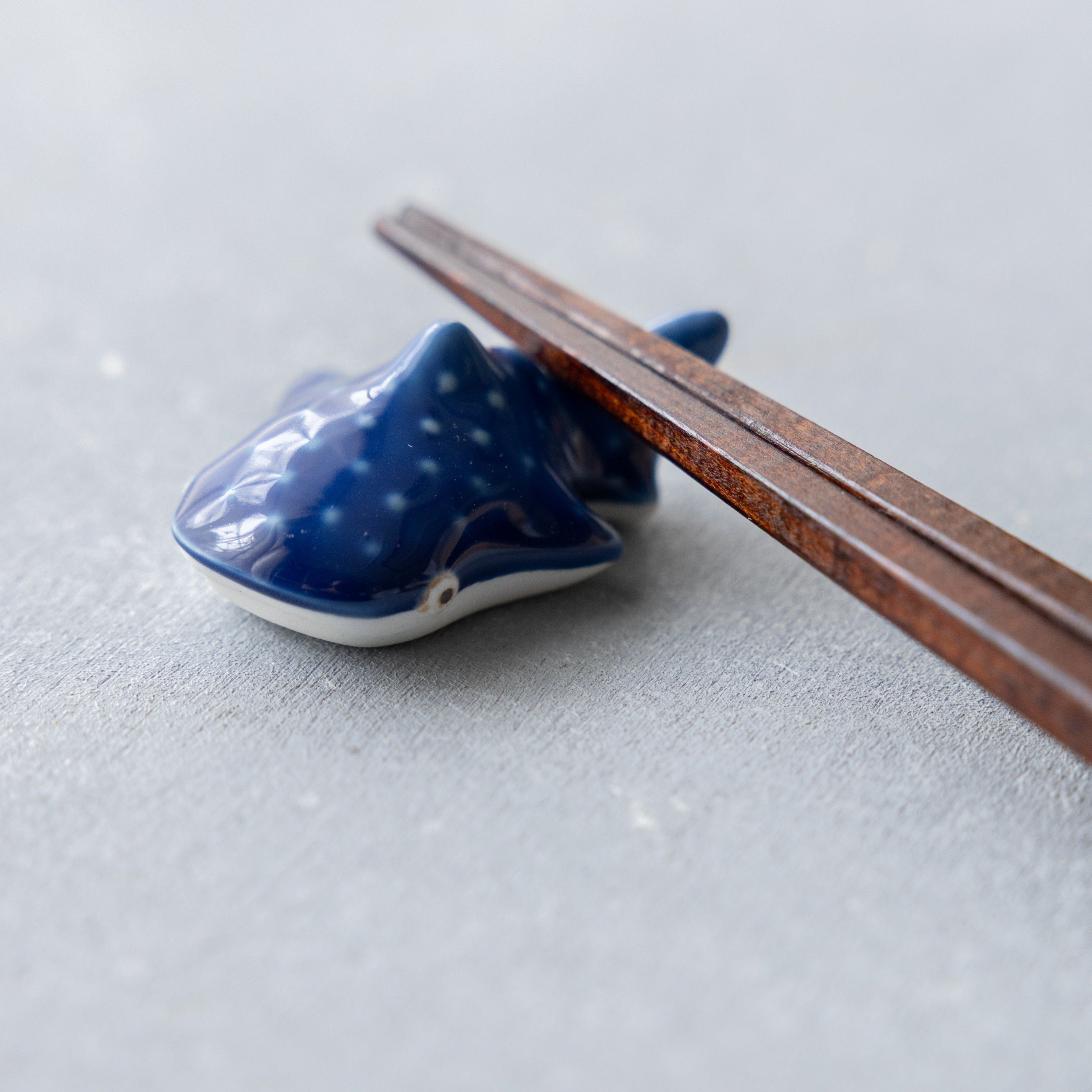 Modern Japanese Style Whale Shark Chopstick Rest - Set of 2