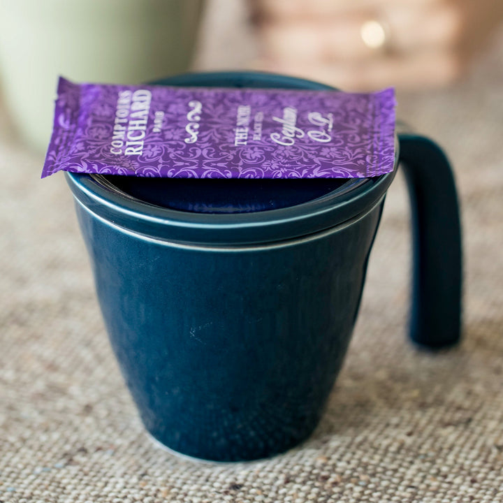 Couvercle en céramique de style japonais moderne pour tasse d'enfant