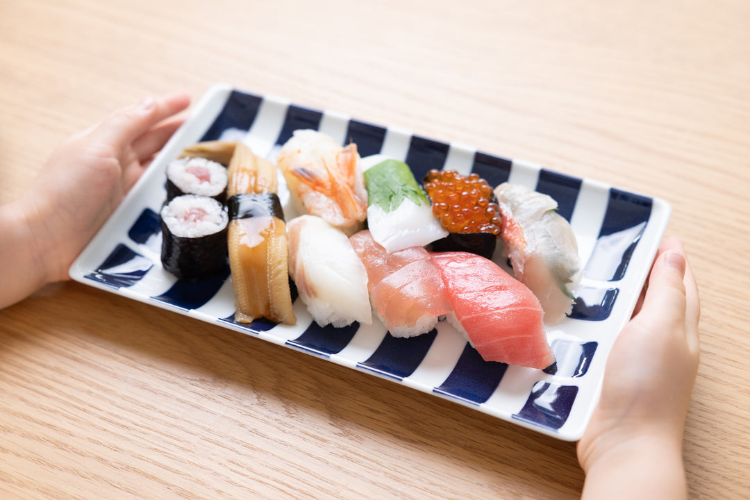HASAMI | Japanese Pattern Sushi Plate