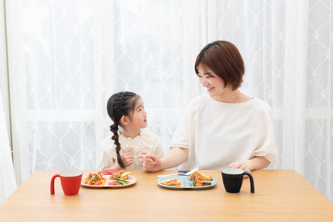 HASAMI | Kids Divided Plate with Bird Design