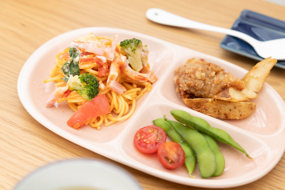 HASAMI | Kids Divided Plate with Bird Design