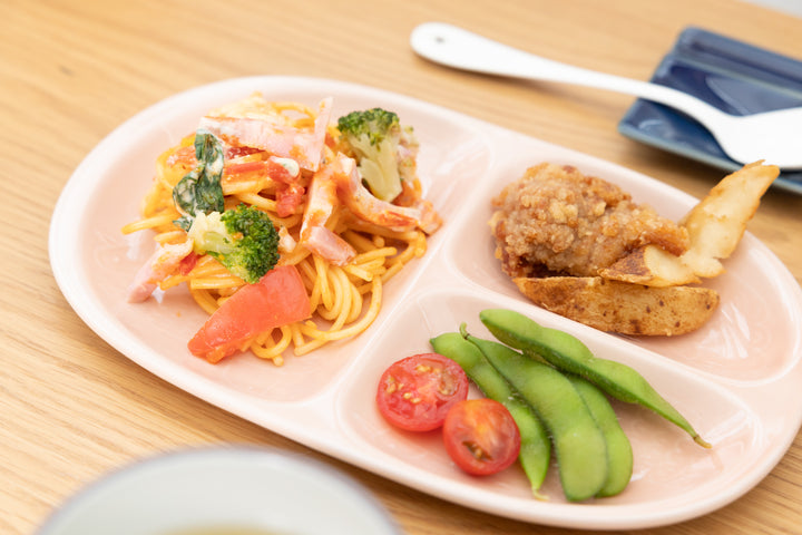 HASAMI | Kids Divided Plate with Bird Design