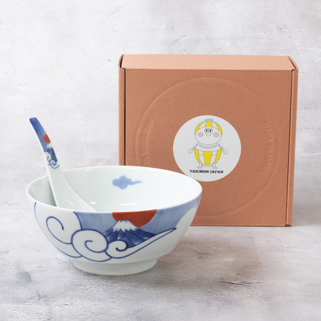 ARITA | Ramen Bowl Set | Mt. Fuji