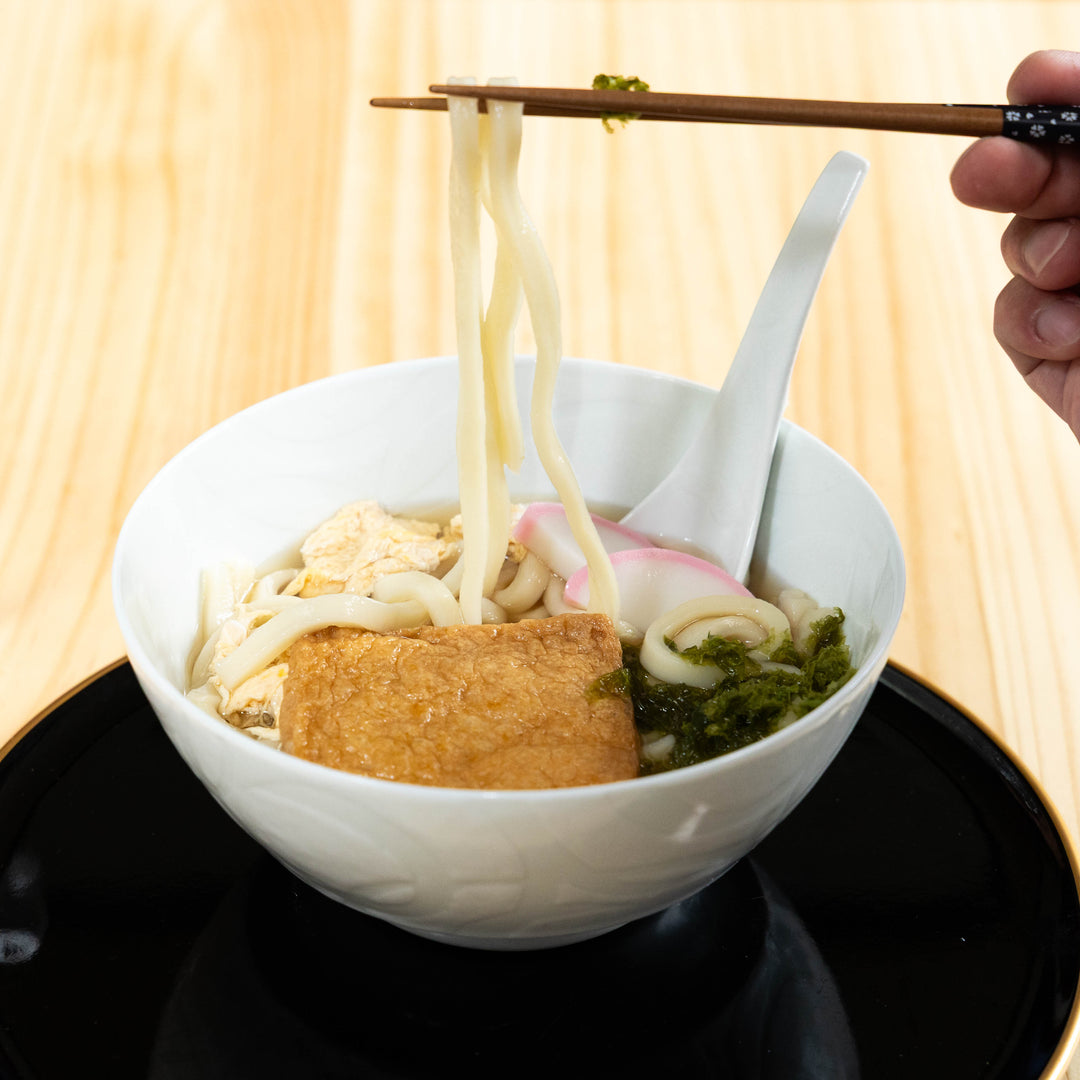 Le kit de bol et cuillère à ramen ultime | BLANC essentiel