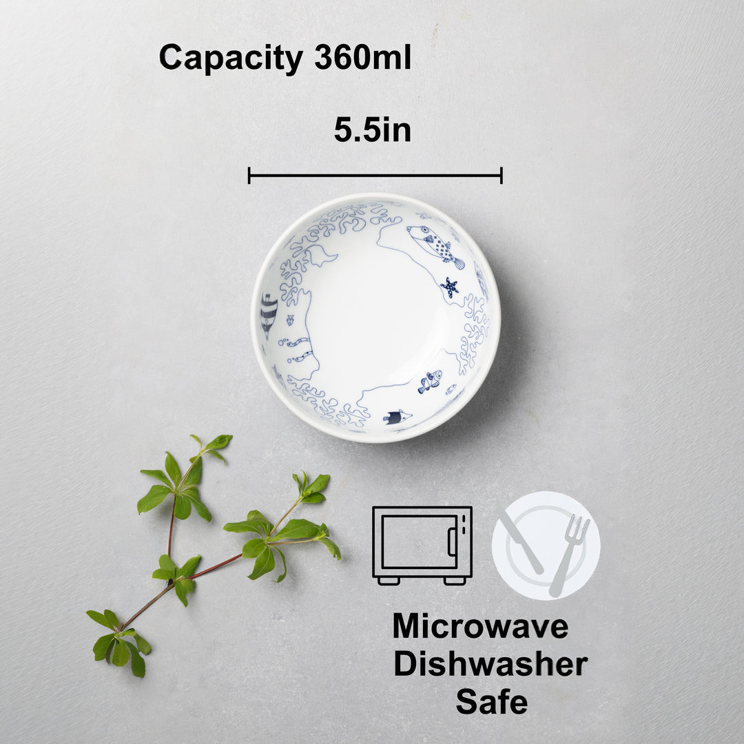 HASAMI | Marine Kids Cereal Bowl