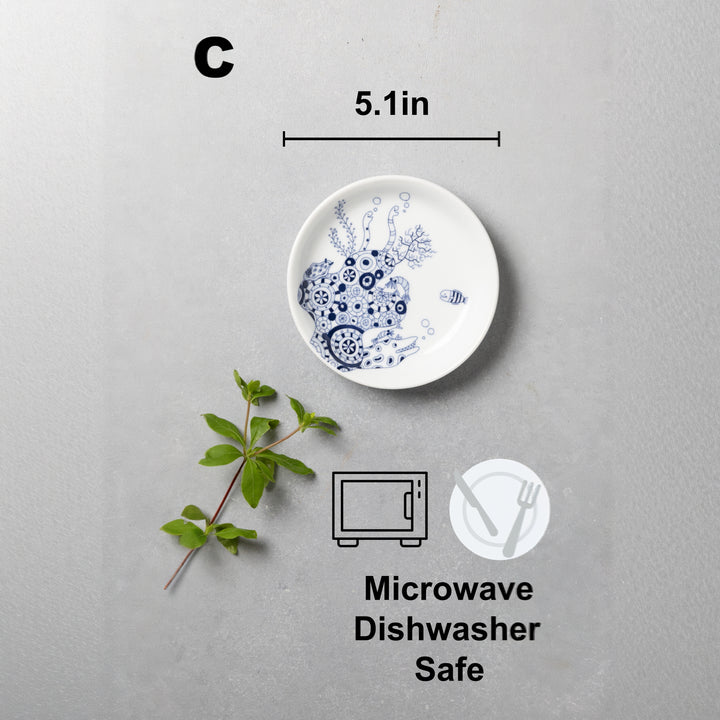 HASAMI | Marine Dessert Plate