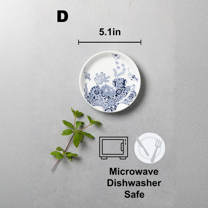 HASAMI | Marine Dessert Plate