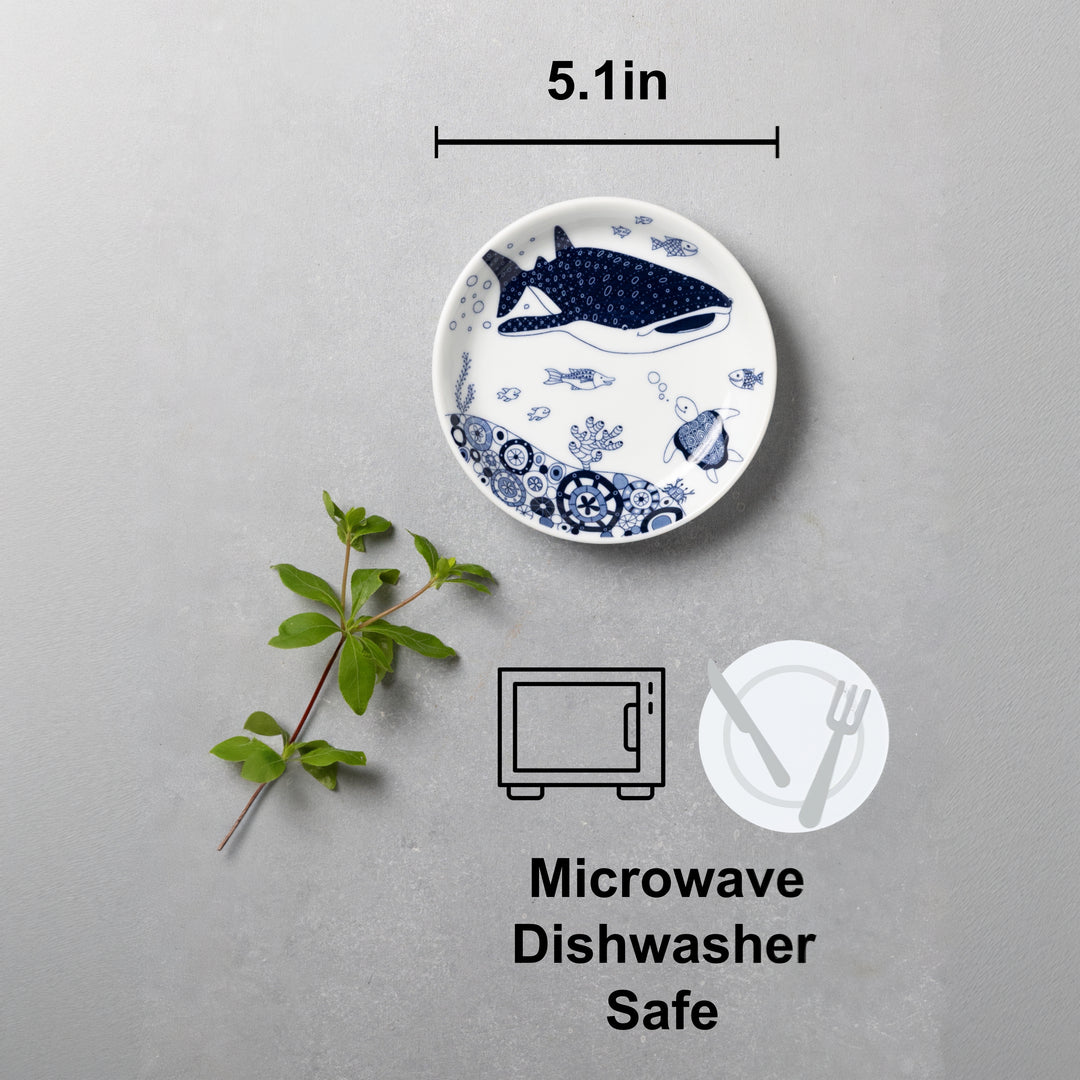 HASAMI | Marine Dessert Plates Set