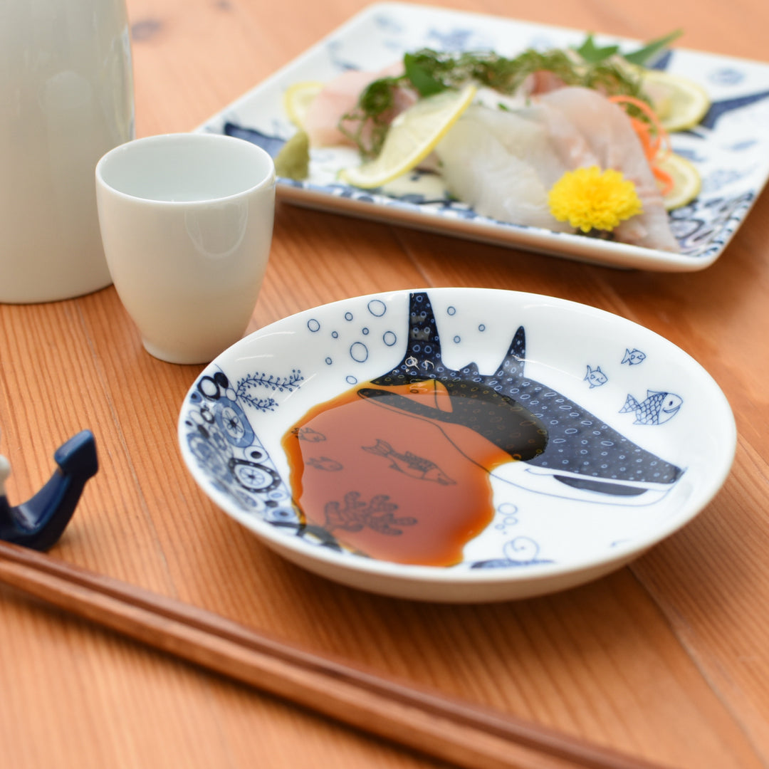 HASAMI | Marine Dessert Plate
