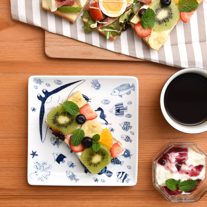 HASAMI | Marine Side Plates Set
