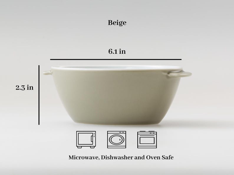 Modern Japanese Style Kids Snack and Soup Bowls with Lid