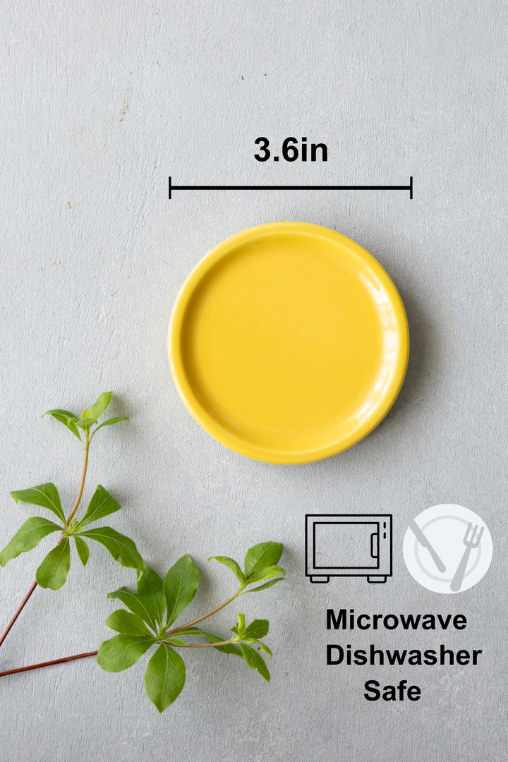 HASAMI | Multi-Purpose Mug Lid – Ceramic Cover & Mini Plate