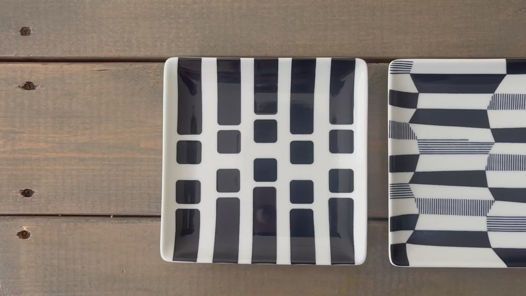 HASAMI | Japanese Pattern Side Plates Set