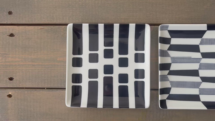 HASAMI | Japanese Pattern Side Plates Set