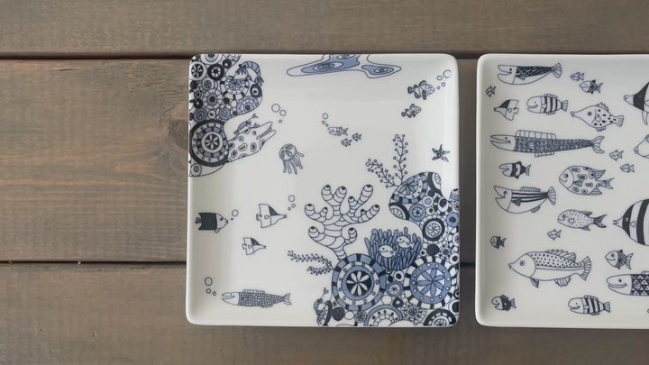 HASAMI | Marine Side Plates Set