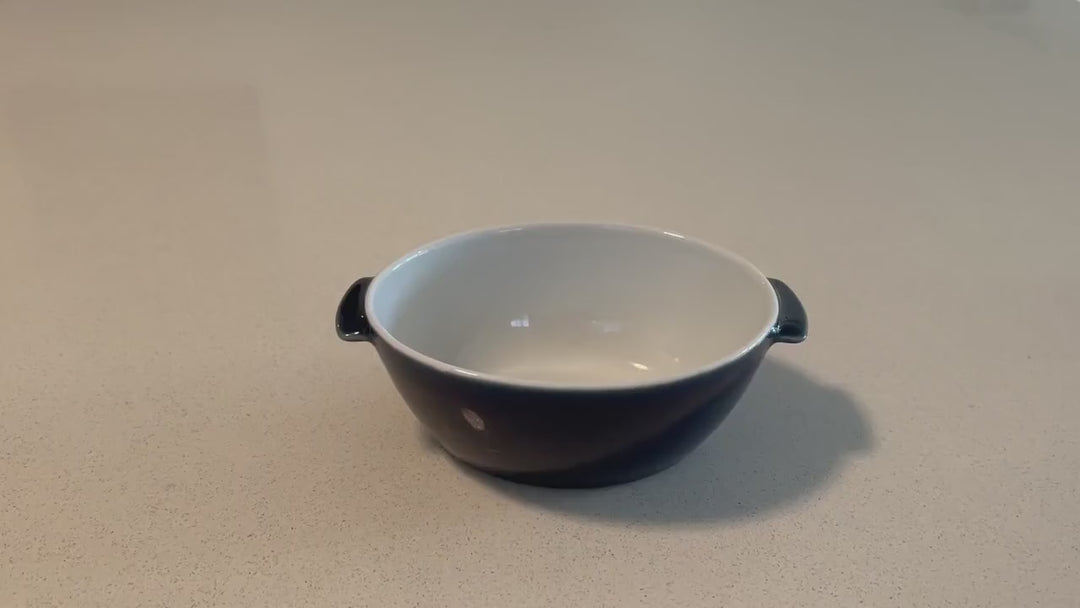 Modern Japanese Style Kids Snack and Soup Bowl with Handle