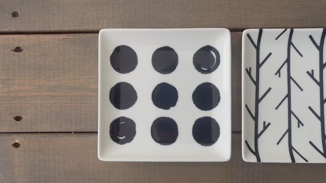 HASAMI | Japanese Pattern Side Plates Set